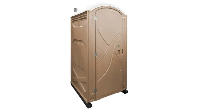 construction site portable toilet available for rent
