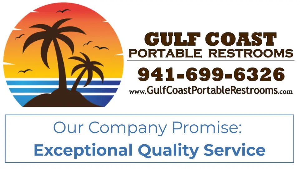 gulf coast portable restrooms company promise exceptional quality service